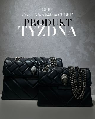 Ikonická Kensington od Kurt Geiger prichádza ako produkt týždňa. Elegantné prešívanie, nadčasová silueta a britský šarm...